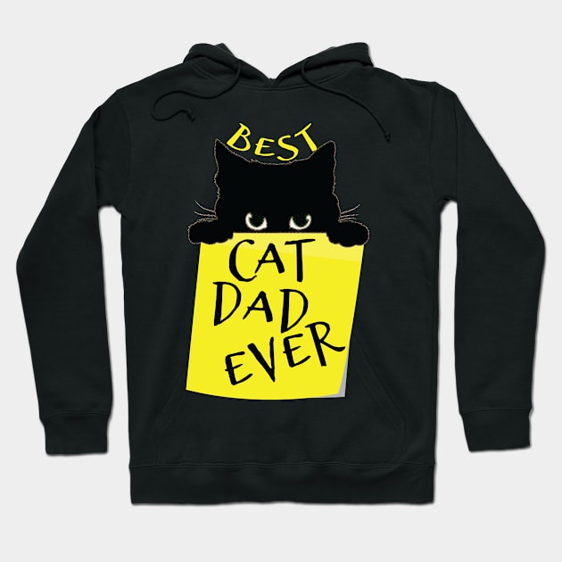 Cat Dads are the Best Hoodie by emma17